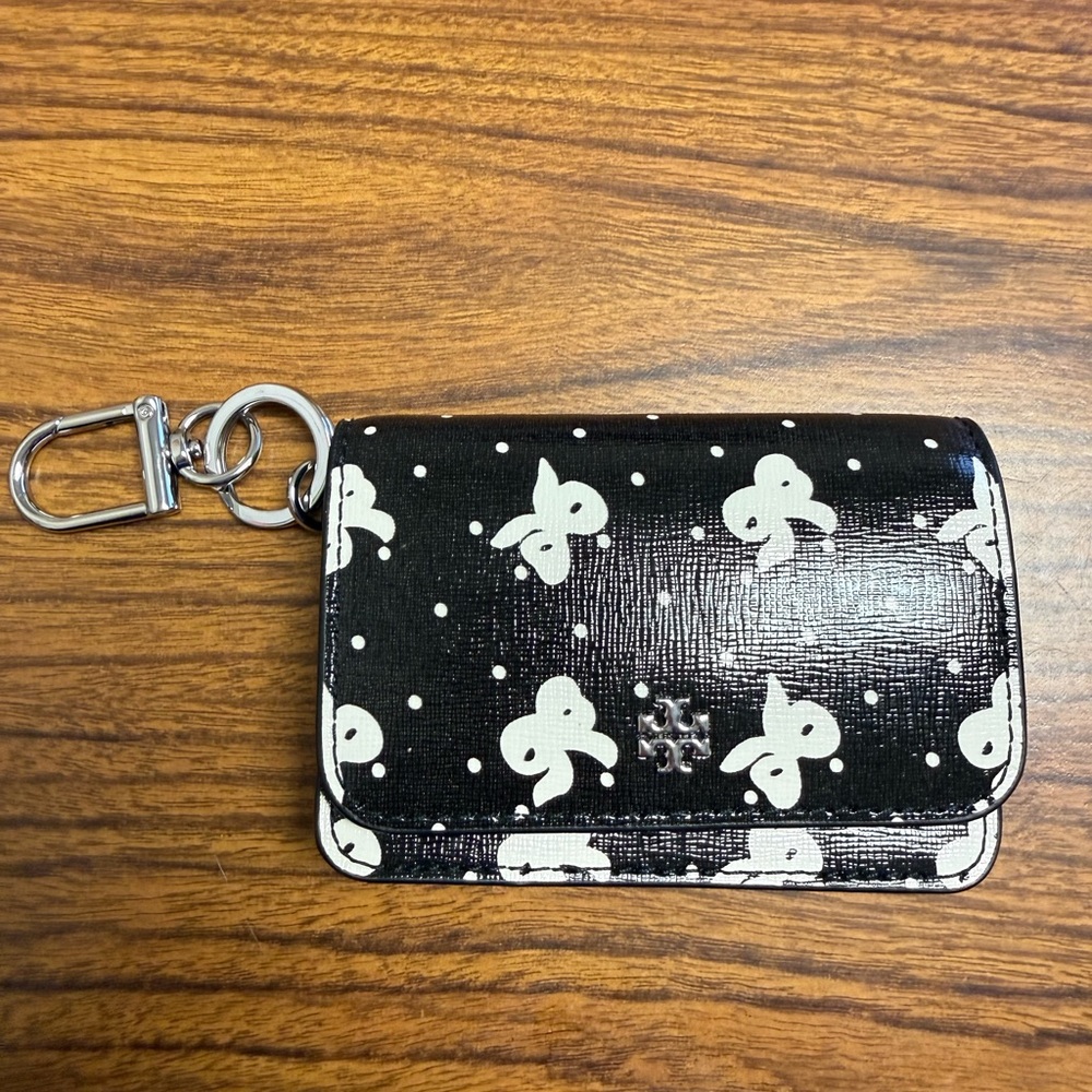Tory Burch Emerson Printed Flap Card Case